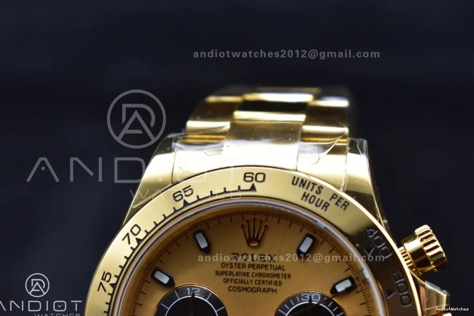 1:1 Daytona Black 116508 SA on BTF FreshLook Edition 761 Bracelet Best Dial YG YG 0907